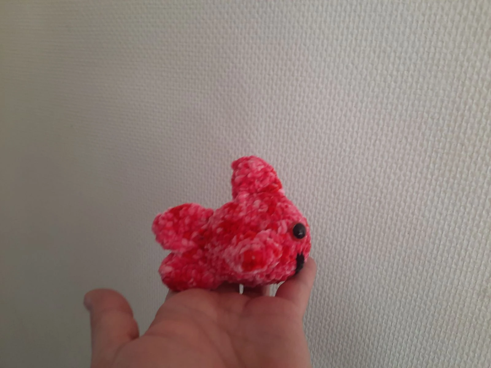 Poisson Bulle – Hand-made Amigurumi Crochet – One-of-a-kind Piece – photo 2
